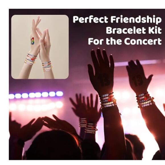 Friendship Bracelet Kit for TS ERAS Tour, 30 Colors 3mm Glass Beads MIXED UP - Picture 9 of 9